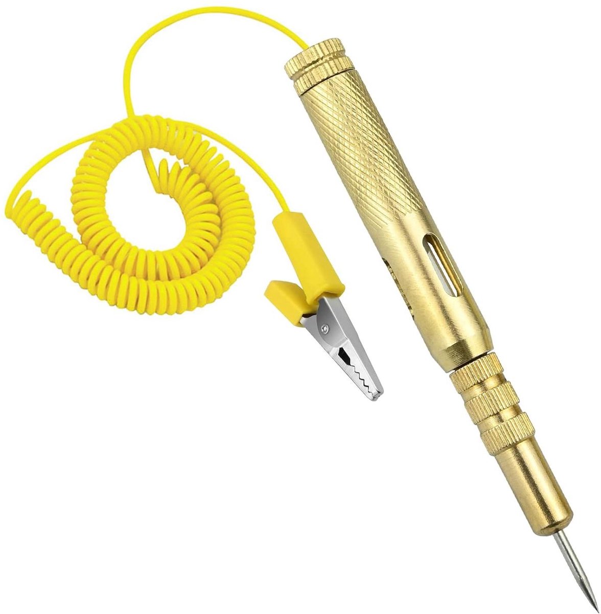 Circuit Tester - Spanning Pen - Voertuig Onderhoud - Automatische Detectie - 6-24V DC - Geel