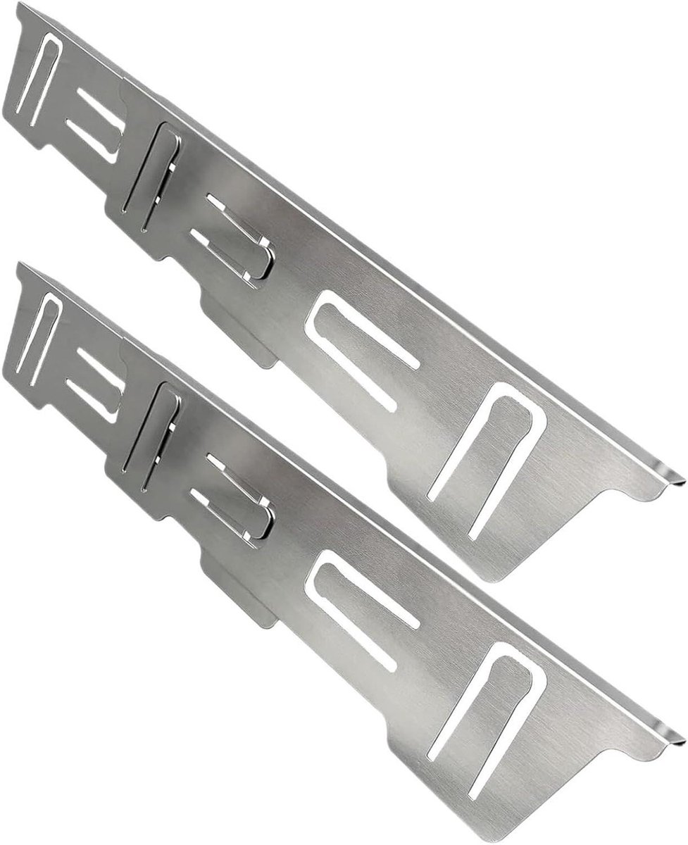 Oven Voegvuller - Spleetbescherming - Keuken Schoonhouden - Hittebestendig Roestvrij Staal - 2 cm - Zilver
