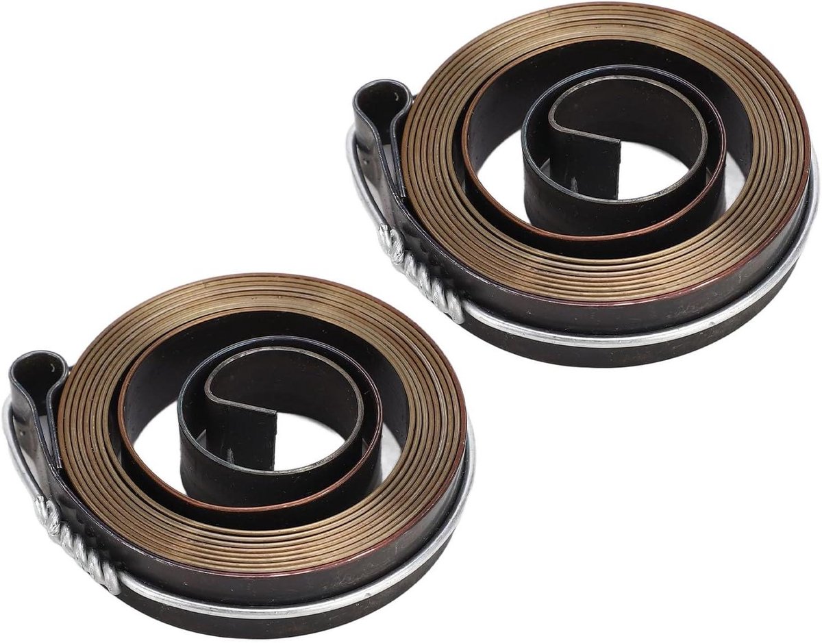 Boorpersveer 2-pack - Spiraalveer retour - Werkplaats precisie - Corrosiebestendig staal - 08 mm draad - Vergulde