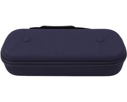 Sxhlseller PS Portal Harde Draagtas, 6-in-1 Accessoirekit met Regendichte PU-schaal, Siliconen Hoes, Schermbeschermers, Duimgrepen en Reinigingsset voor PS Portal-afstandsbediening (donkerblauw)