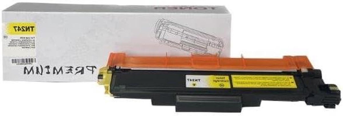 Gele Toner Cartridge - Vervangende Toner - Documenten Printen - Hoge Printkwaliteit - 1000 Pagina's - Geel