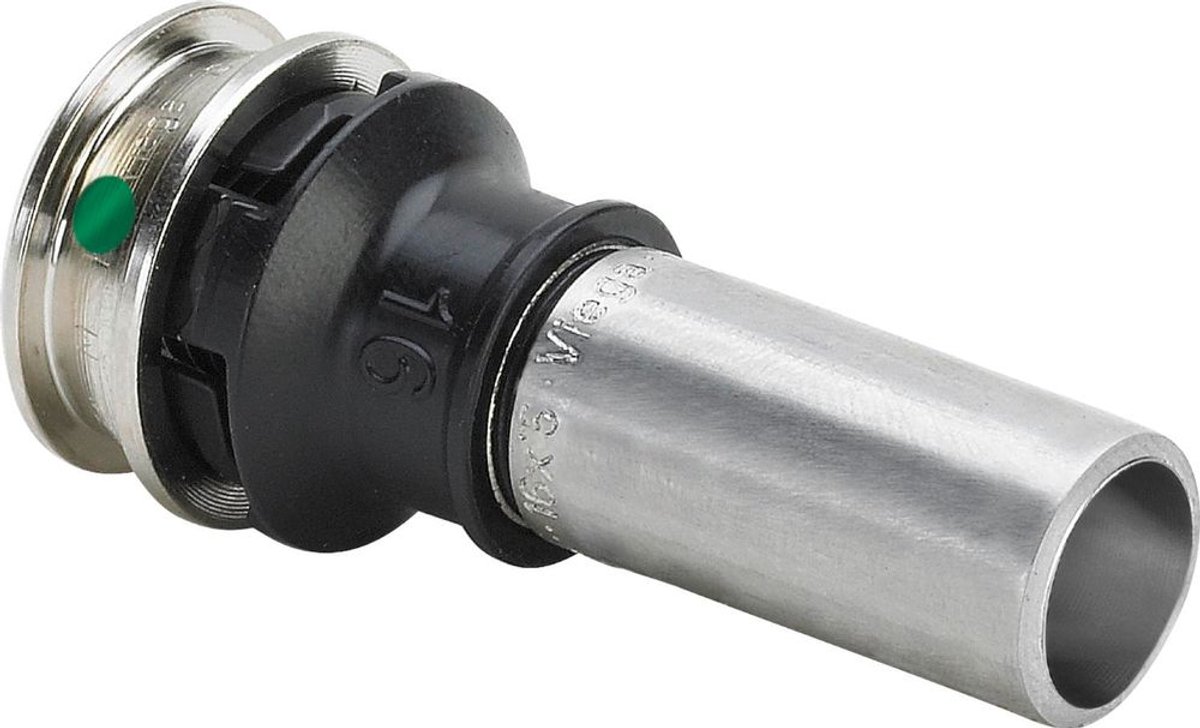 Viega Raxinox-insteekstuk, d1 20, d2 22 roestvrij staal Model 4413, 725174