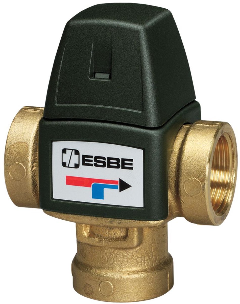 ESBE Mengautomaat VTA321, 35-60 graden, DN15, Kvs1.5, RP1/2", 31100400