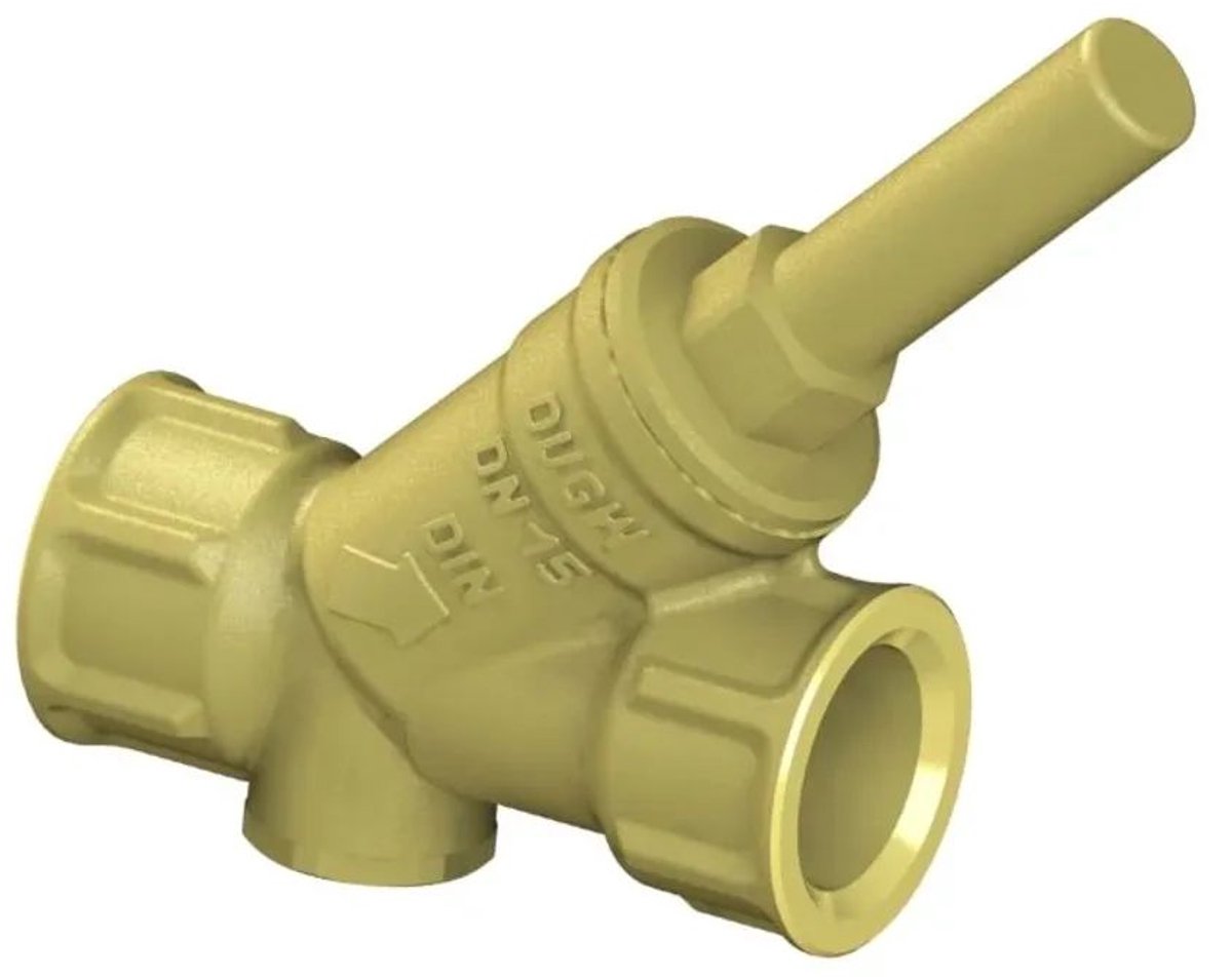 Schlösser Armaturen JS Terugstroombeveiliging met mofaansluiting, zonder aftapping, DN15, binnendraad 1/2'', DVGW gekeurd, 0013251500001