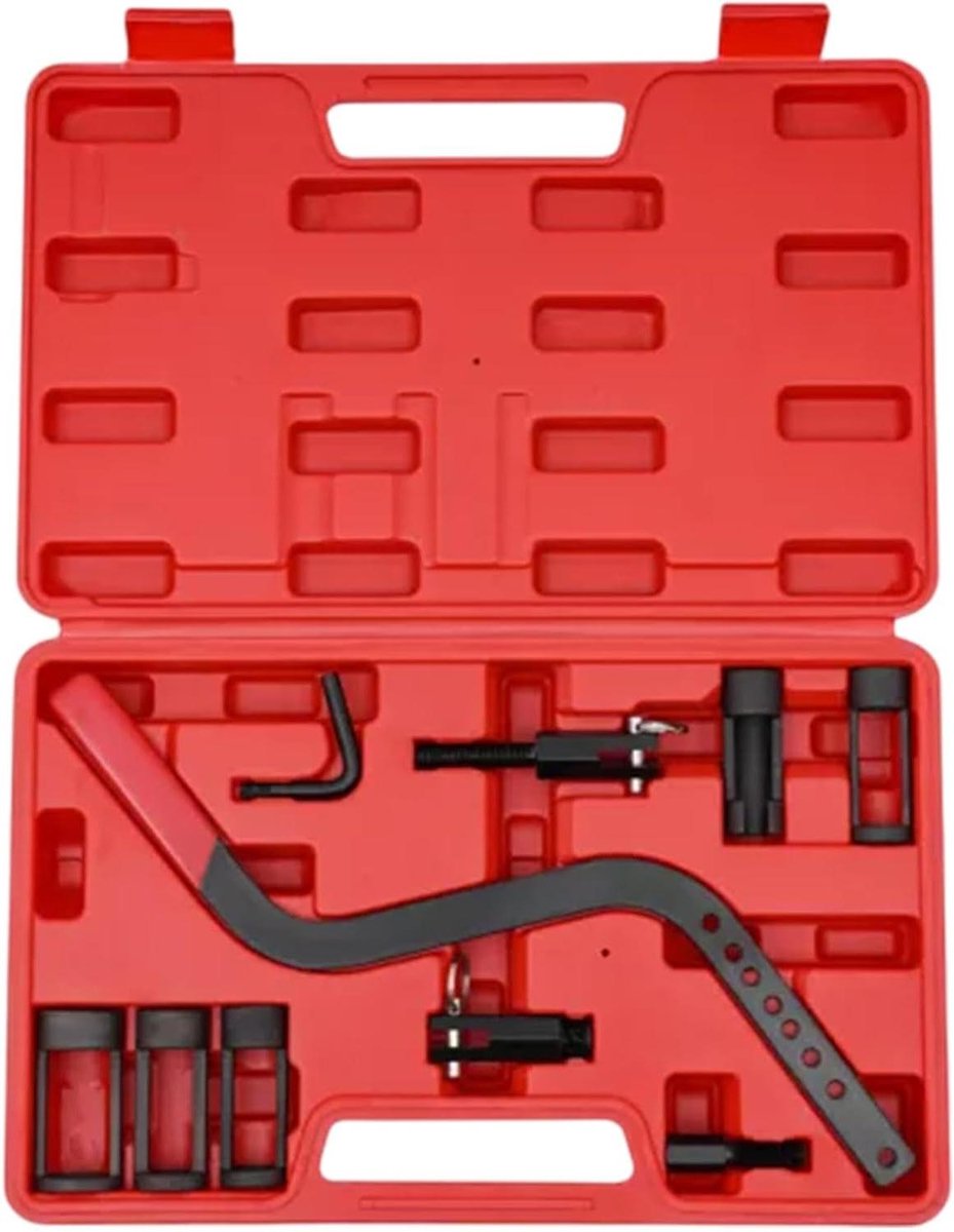 Klepveer Compressor Tool | Overhead Cilinderkop Removal Tool | Klem Voertuig Apparatuur Kleine Motor Installer Kit voor de meeste auto's