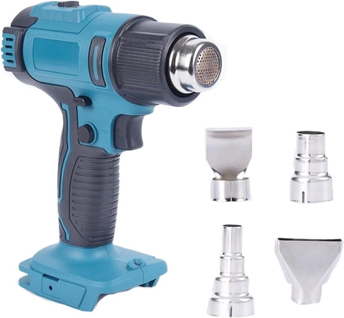 Heteluchtpistool Draadloos - Hitte Tool - Verwarmen en Drogen - Verstelbare Temperatuur - One Size - Type-A