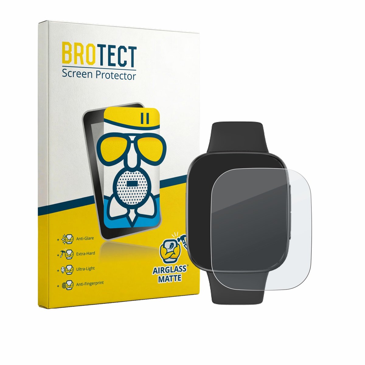 BROTECT - Screenprotector voor Quican GTX20 - Folie Beschermfolie Beschermglas matte