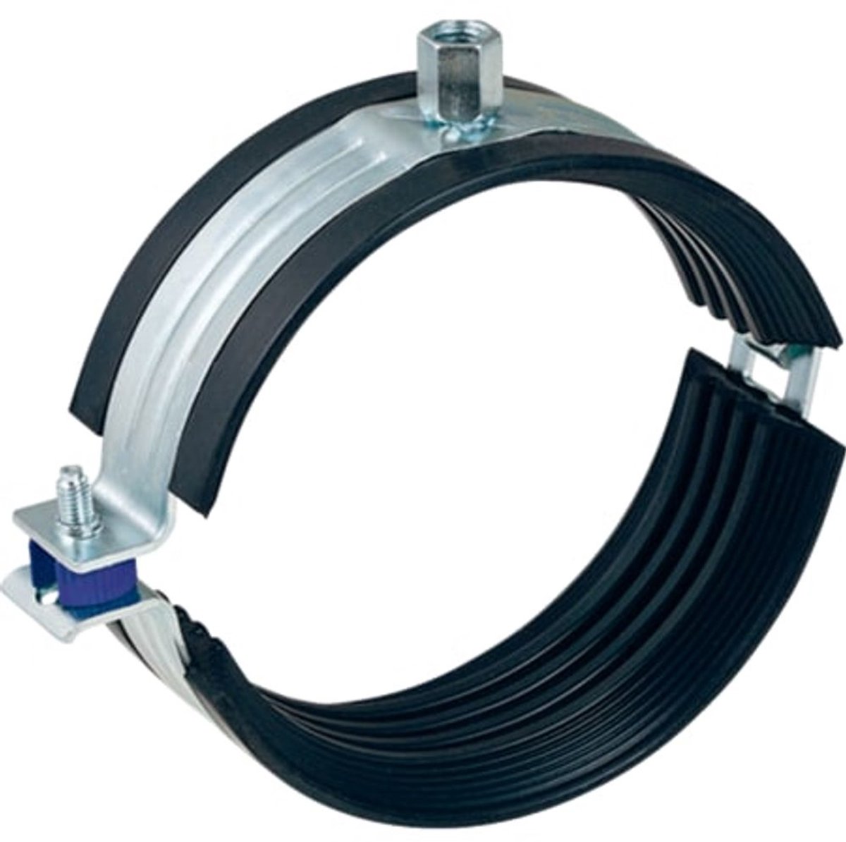 Geberit Pijpschelp geïsoleerd, met draadmof M10 / M12, DN 125, 393.699.26.1