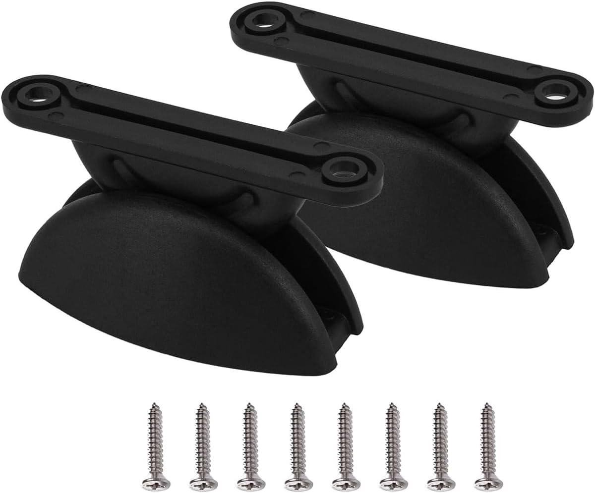Deurstopper Set - Caravan Accessoires - Voertuig Deur - Waterproof Weerbestendig - 2 Stuks - Zwart