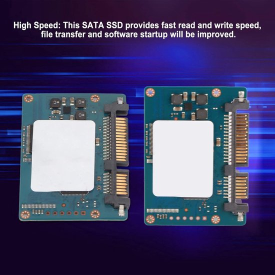 Interne SSD - Opslag Schijf - Computer Uitbreiding - Snelle Data Transfer - 16 GB - Zwart — afbeelding 3