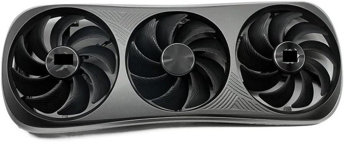 Grafische Kaart Ventilator - PC Koeler - Componenten Koelen - Drie Ventilatoren - 18-Inch - Zwart