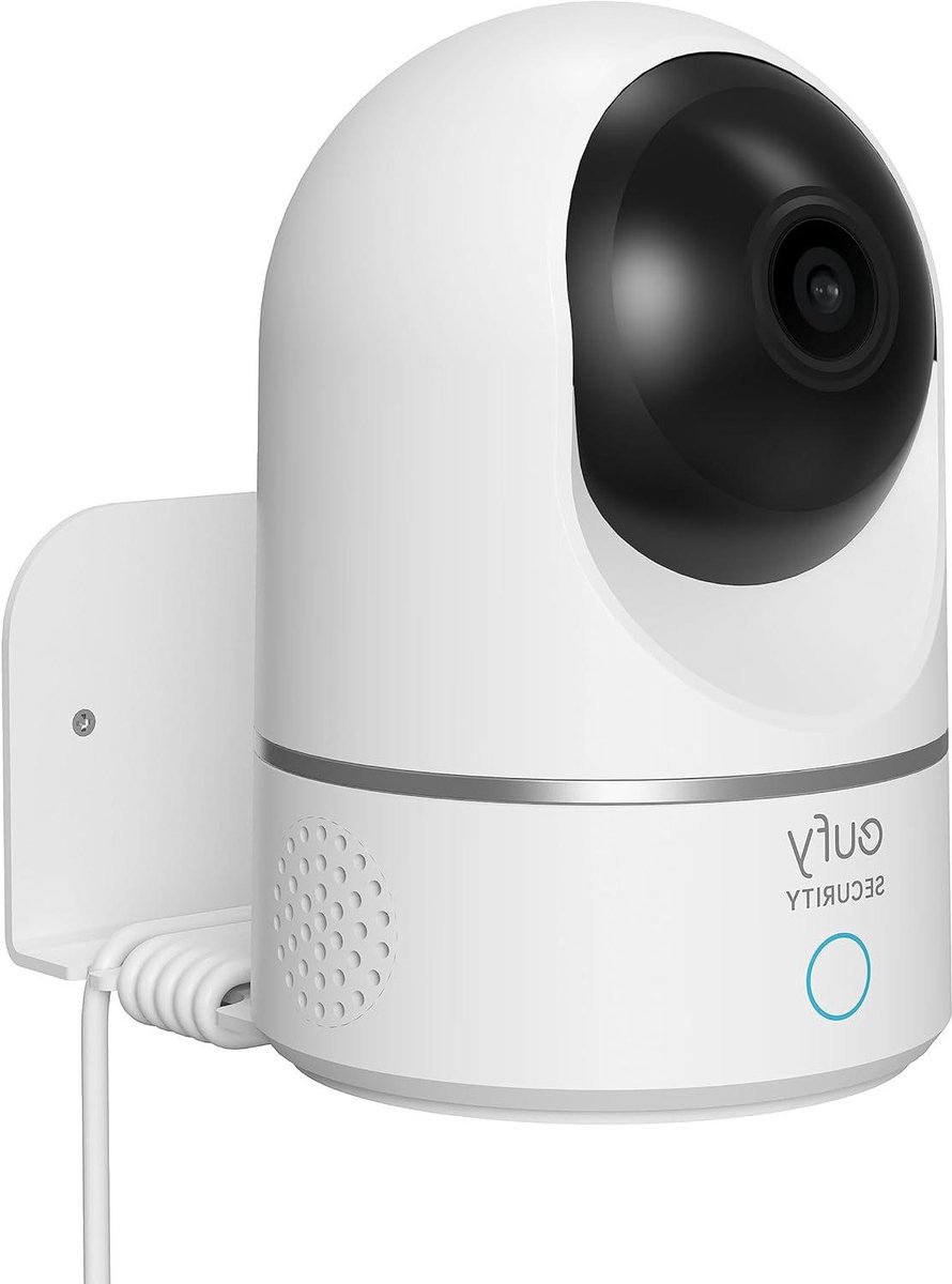 Camera Bevestiging - Wandhouder - Beveiliging Camera - 360 Graden Rotatie - 2 Stuks - Wit