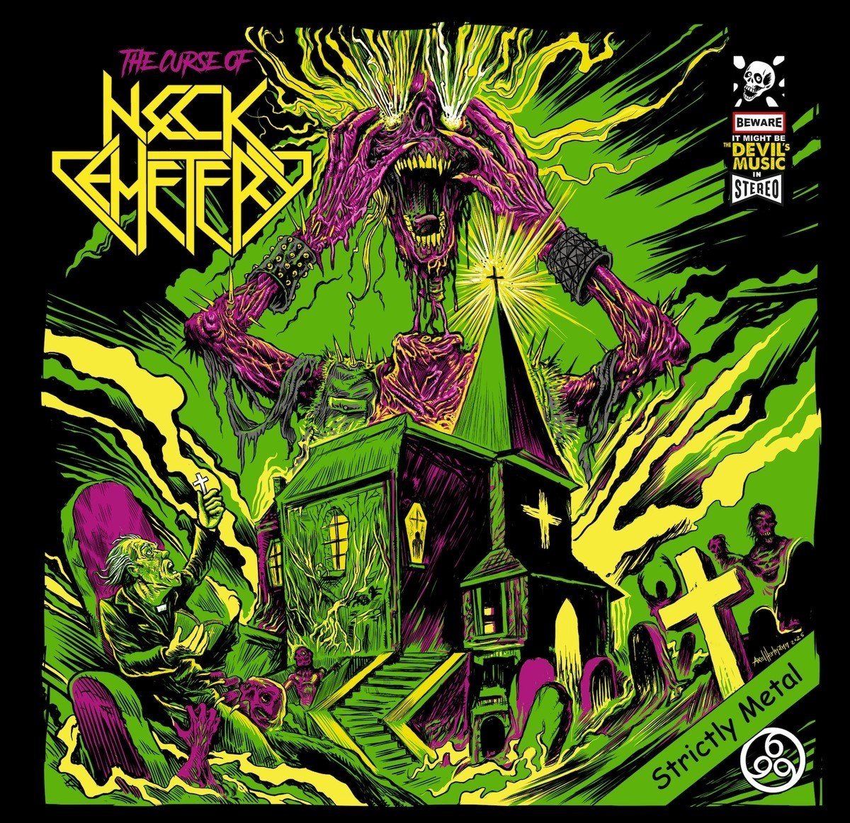 Neck Cemetery - Curse Of Neck Cemetery (CD)