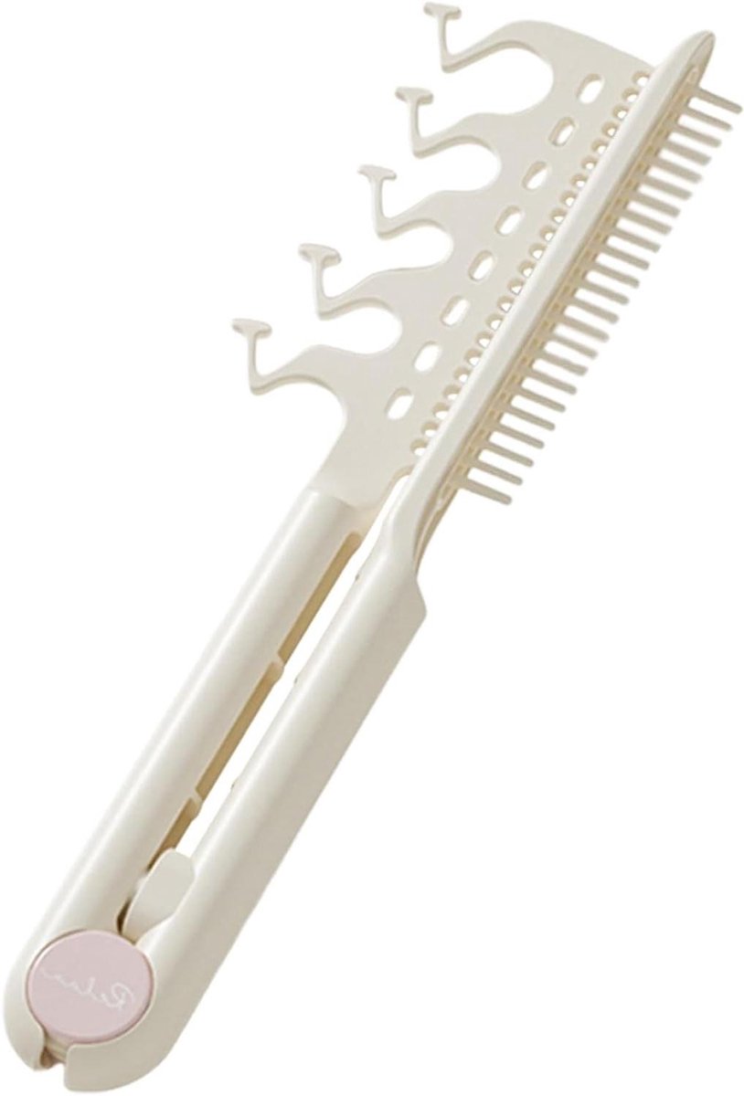 Haar Styling Borstel - Antistatisch Gereedschap - Volume Creëren - Hoofdvriendelijk Ontwerp - 25 x 6.5 cm - Violet