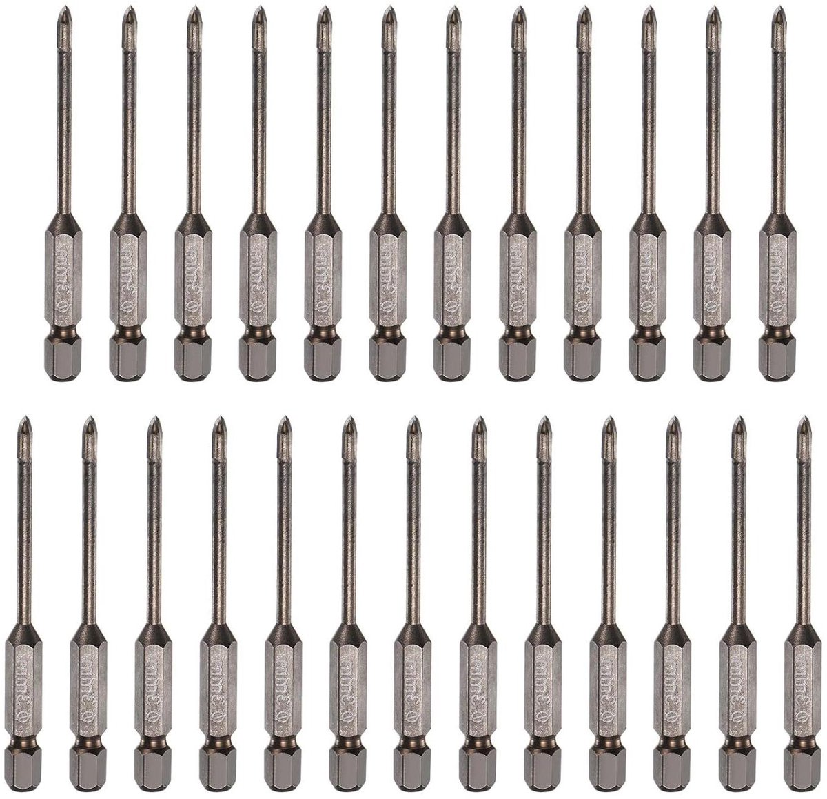 Steenboren Set - Betonboren Tegelboren - Gaten Boren - Titanium Gecoat - 3 mm - Zilverkleurig