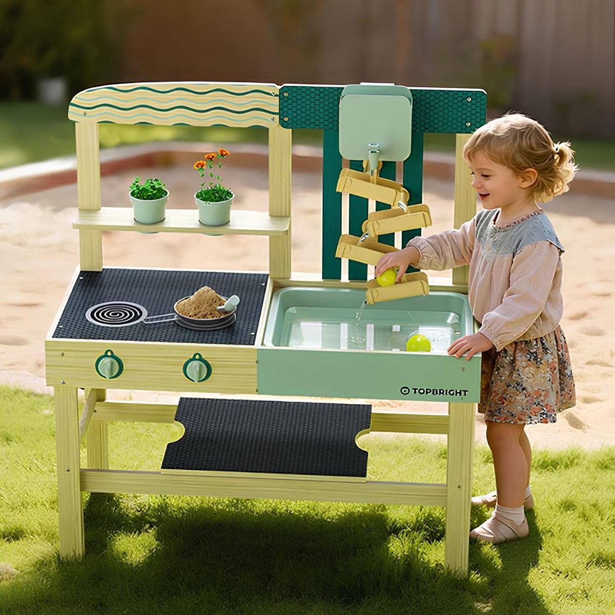 Topbright Houten Modderkeuken — afbeelding 7