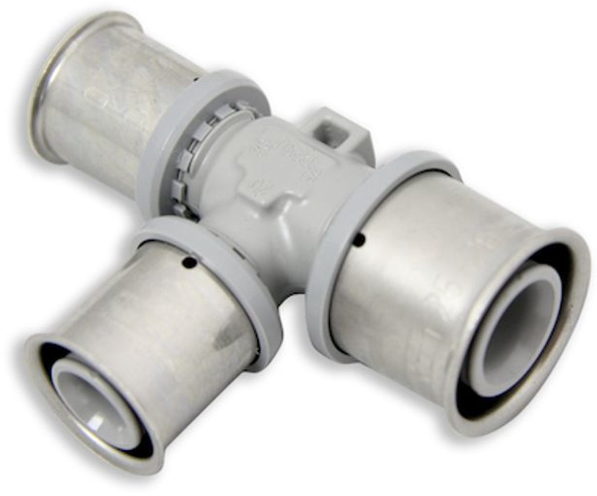 Roth T-stuk met verloop in af- en doorlaat 32x20x20, 1135004460