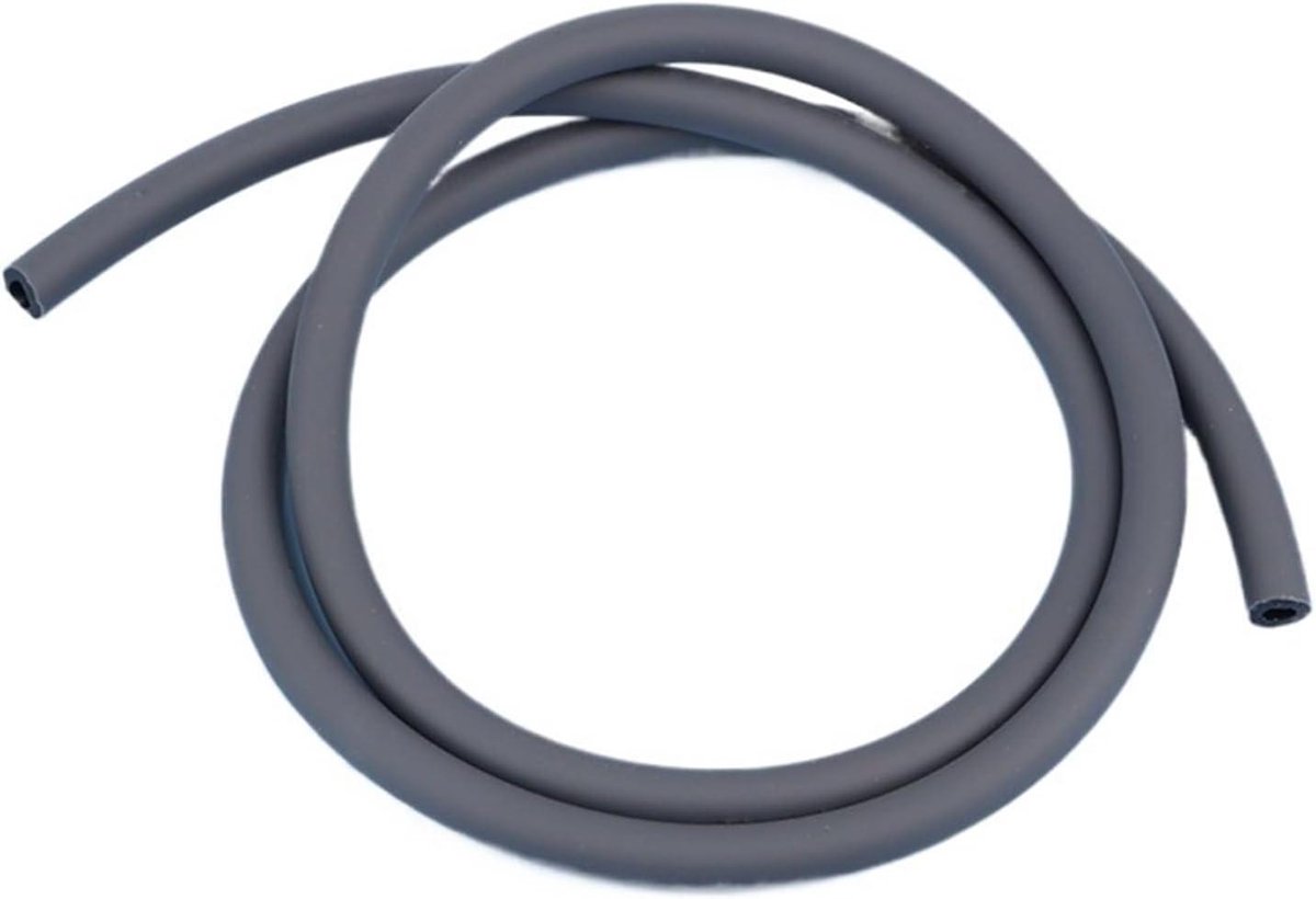 Brandstofslang Set - Benzineleiding Rubber - Motor Onderhoud - Olie Gasbestendig - 1 Meter - Zwart