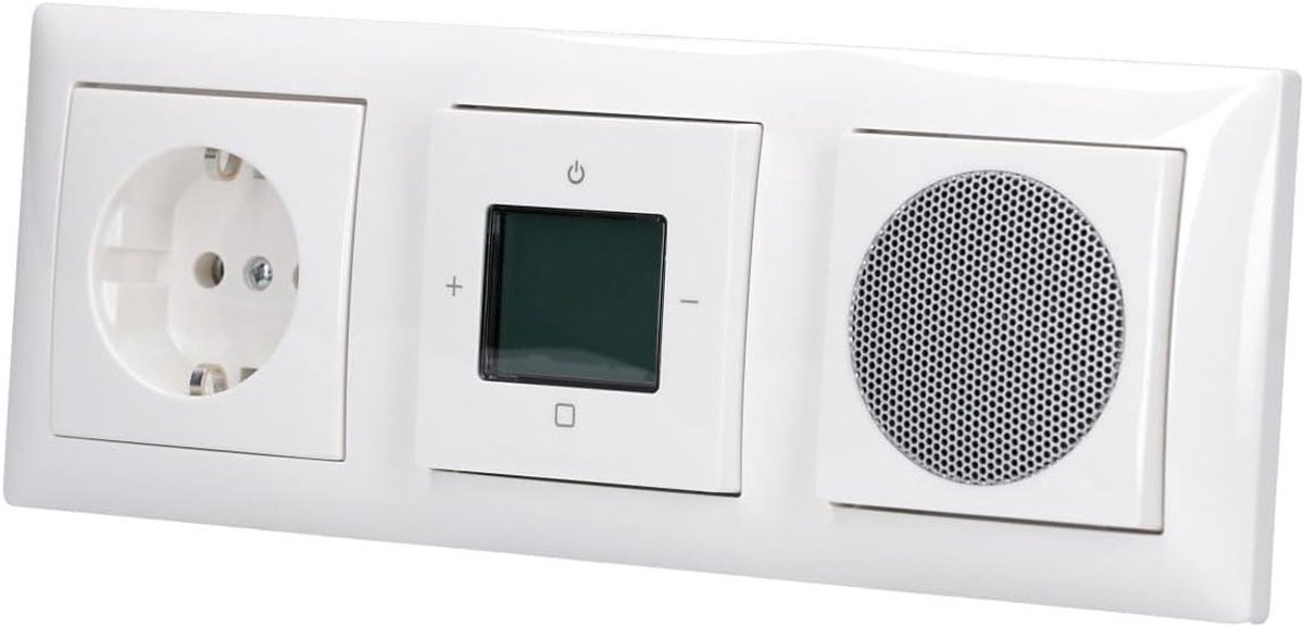Inbouw Radio - WLAN Radio - Muziek Streamen - Smartphone Bediening - 71 x 49 cm - Alpinewit