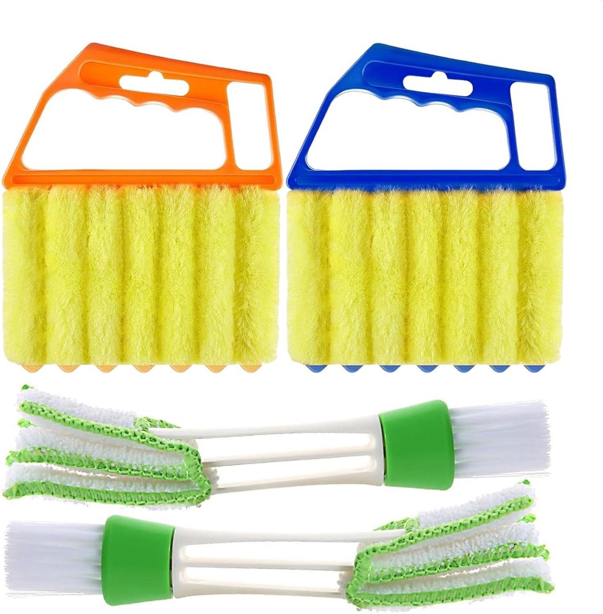 Blind Cleaner Duster Tool, Afneembare Window Cleaner Tool, Window Blind Duster, Wasbare Schoonmaak Gadgets, Window Cleaner Borstel voor Venster, Douchedeuren, Koelkasten, Thuisgebruik