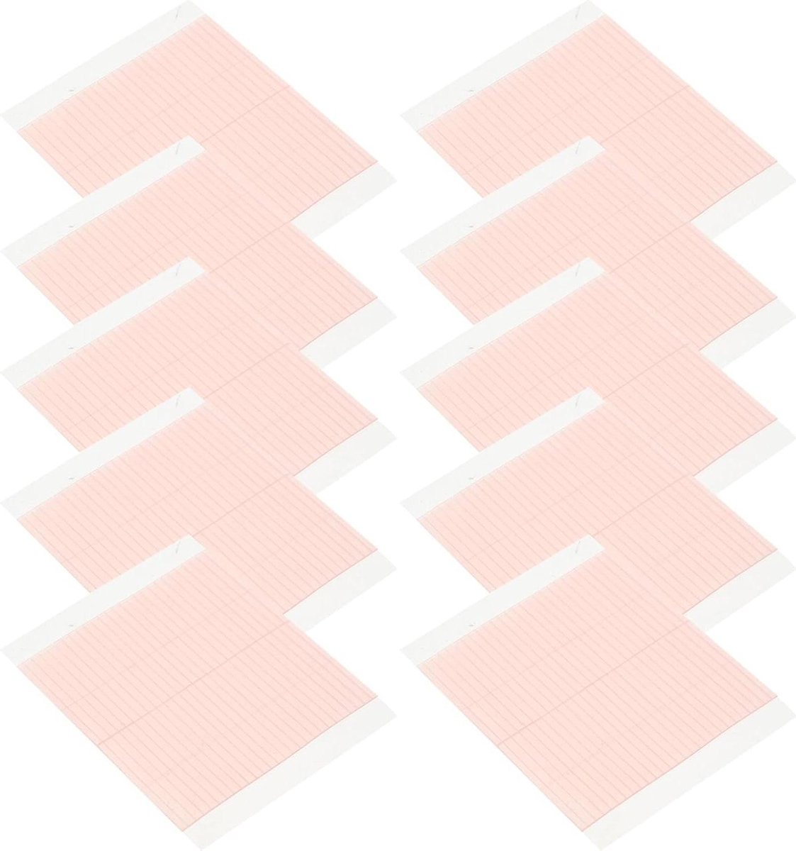 Neusvormende Strips - Neuscorrectie Pleisters - Neus Contouring - Zelfklevend Ademend - 10 Vellen - Transparant