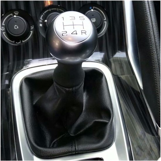 Versnellingspook Knop - Pook Hendel - Auto Aanpassing - Ergonomisch Ontwerp - 5-versnellingen - Zwart — afbeelding 2