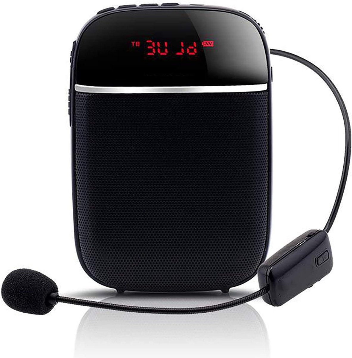 Draagbare Spraakversterker - Microfoon Luidspreker - Stem Versterken - Draadloze Headset - 12W - Groen