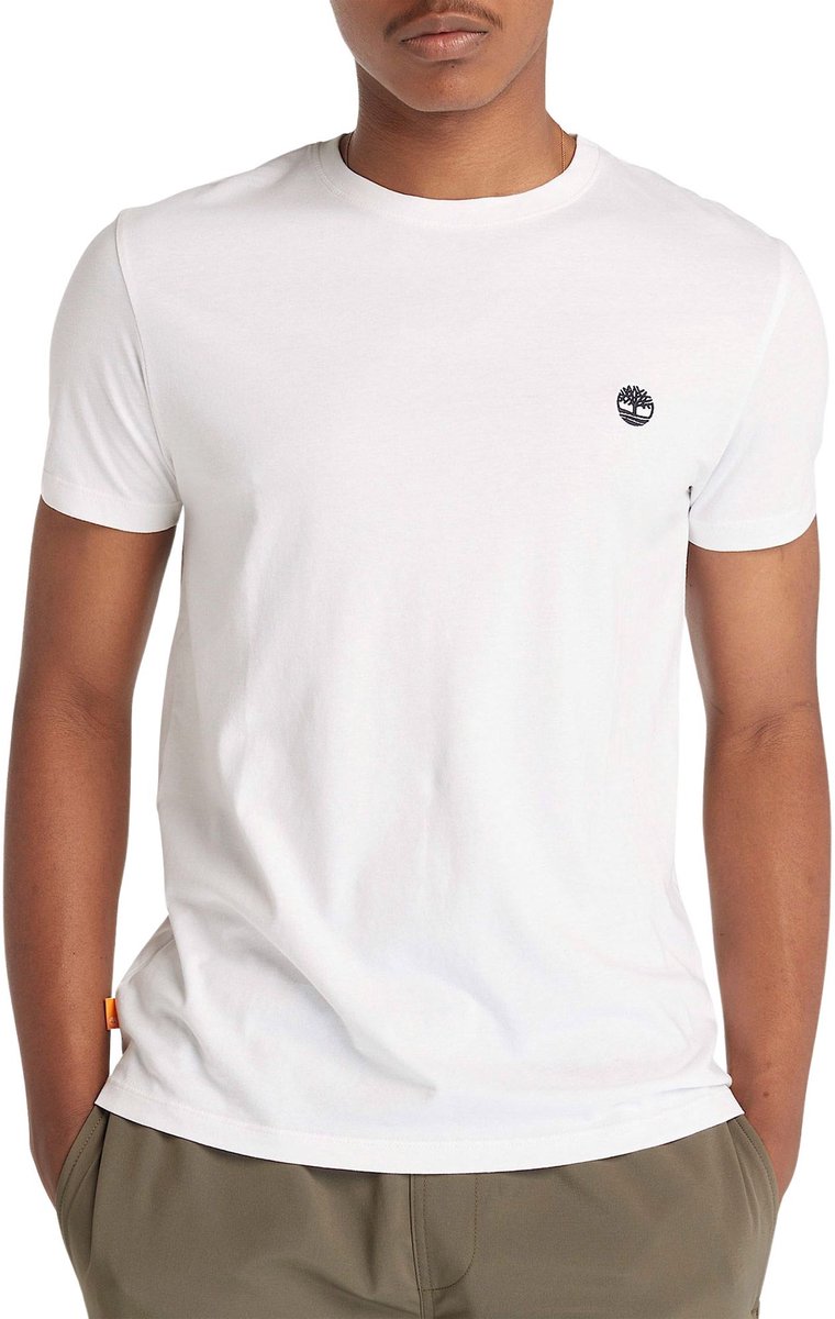 Essential Cotton Crew Neck Tee T-Shirts Wit