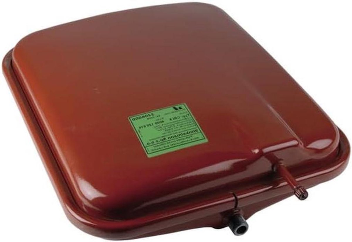 Expansievat - Drukvat Verwarming - Waterdruk Stabiliseren - 8 Liter Capaciteit - 4.03 kg - Zwart