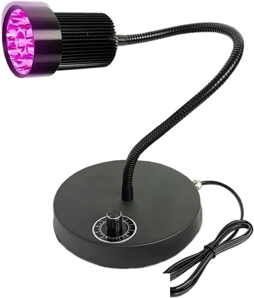 UV Uithardende Lamp - LED Lamp Hars - Epoxy Uitharden - Verstelbare Voet - 18W - Aluminium
