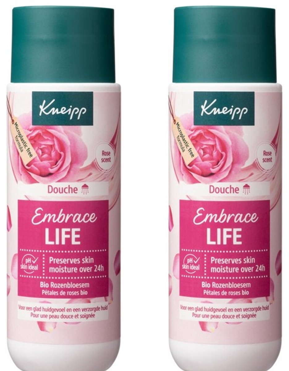 Kneipp Douchegel - Embrace Life - 2 x 200 ml - Voordeelverpakking