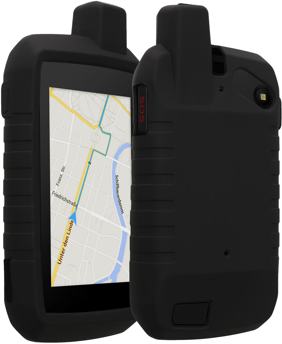 kwmobile Hoesje geschikt voor Garmin Montana 700i /750i - Beschermhoes voor handheld GPS - Back cover in zwart