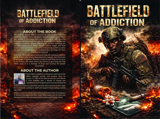 The Battlefield Of Addiction - cover