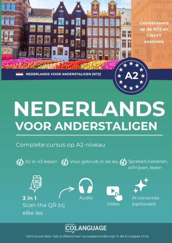 Nederlands voor anderstaligen: complete cursus op A2-niveau - cover
