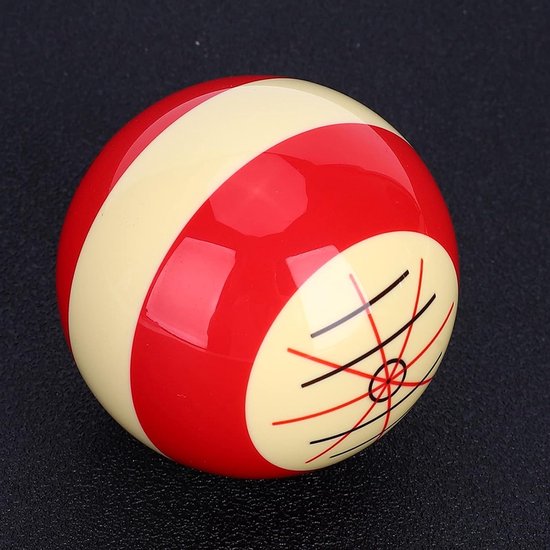 Professionele Billiardbal 57.2MM - Rode Punt Cue Ball voor Training, Snooker en Pool Spel Accessoire van Merkloos — afbeelding 4