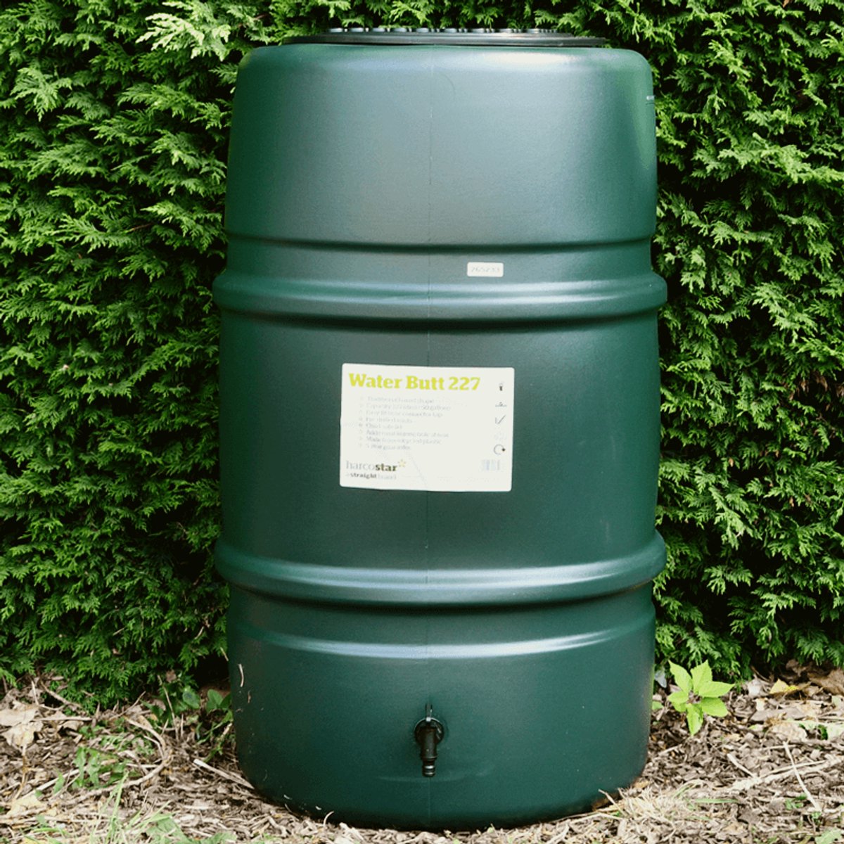 Harcostar Récupérateur d’eau de pluie 227 litres - Vert
