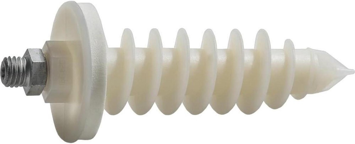 Bevestigingspluggen - Isolatiepluggen - Isolatie Monteren - Inclusief M10 - 4 stuks - Meerkleurig