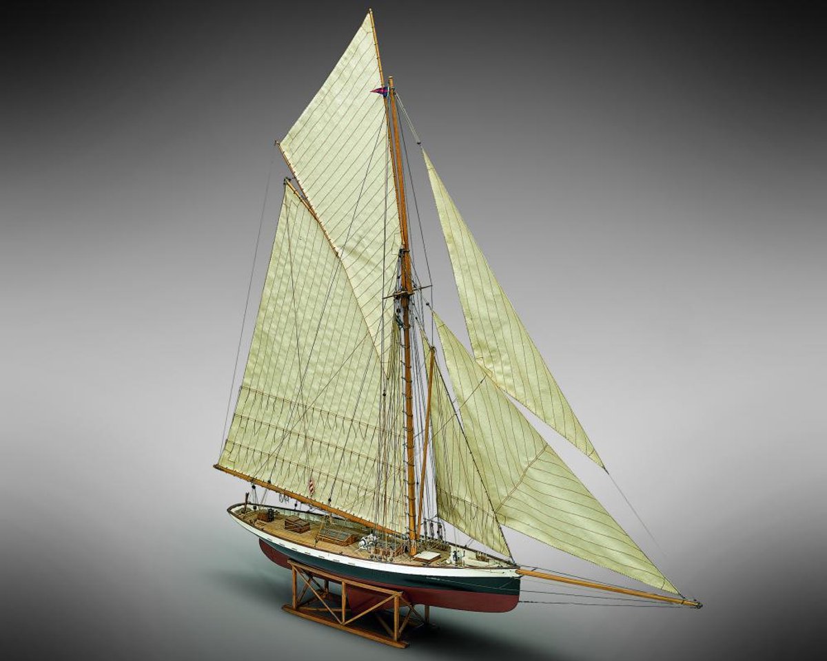 Mamoli MV43 Puritan houten scheepsmodel schaal 1:50 DIY