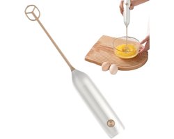 Handopschuimer - Koffiemixer Drankschuimer - Koffie Maken Thuis - Krachtige Elektrische Motor - 271 x 34 cm - Meerkleurig