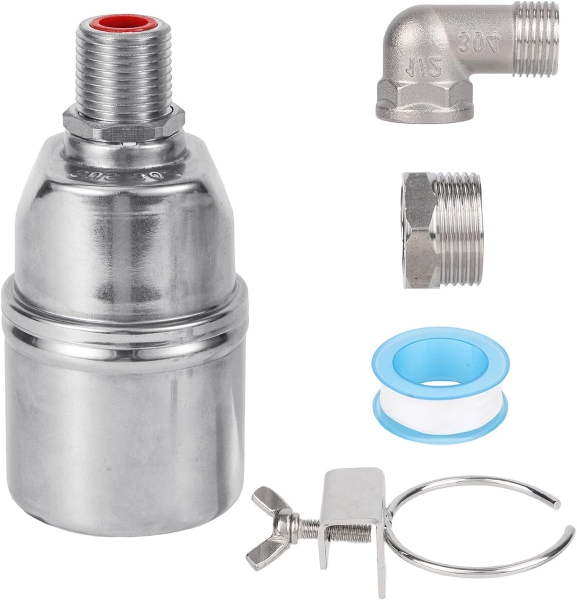 Water Float Valve 1/2" tot 3/4'' - RVS Automatische Waterniveau Controleklep voor Aquarium, Veeteelt en Zwembad
