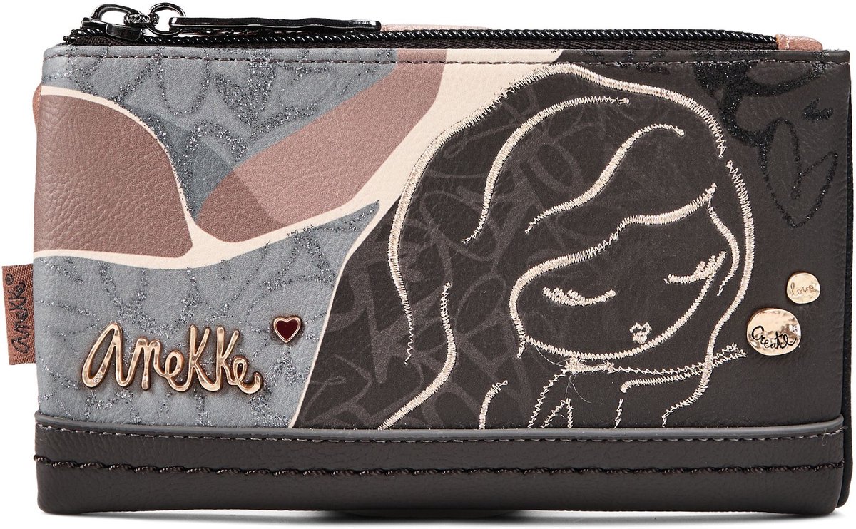 Anekke Portemonnee Dreamverse Heartbeat Large Wallet Multicolor Veelkleurig
