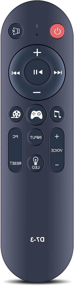 Afstandsbediening - Soundbar Bediening - Home Cinema - Hoge Compatibiliteit - 13 cm - Zwart