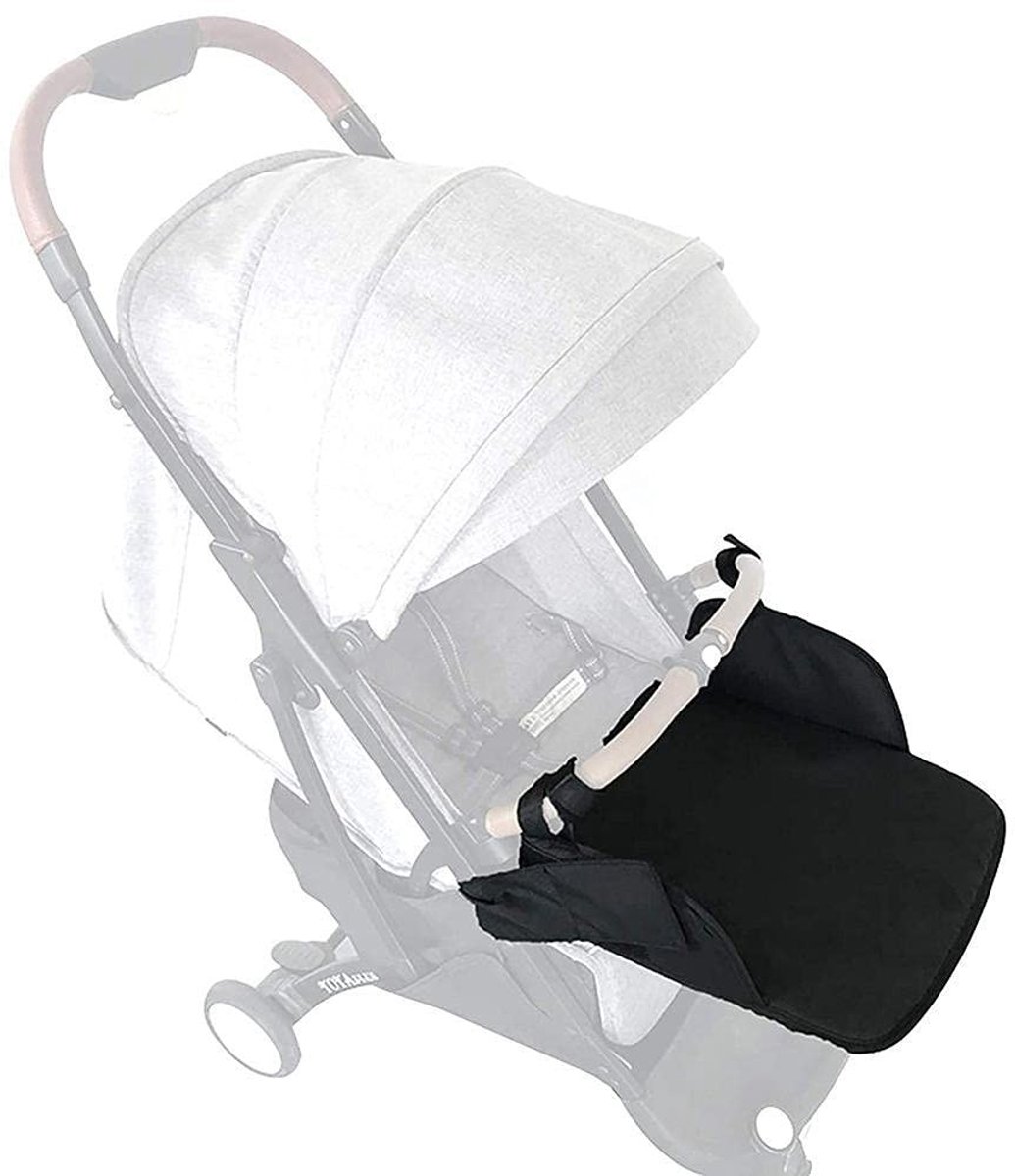 Dailygoods- Voetsteun Universeel - Uitgebreide Zitting - Eenvoudig te Installeren - Geschikt voor Kinderwagens - Afmetingen 35x30x4 cm - 5 Stuks - Kinderwagenaccessoire