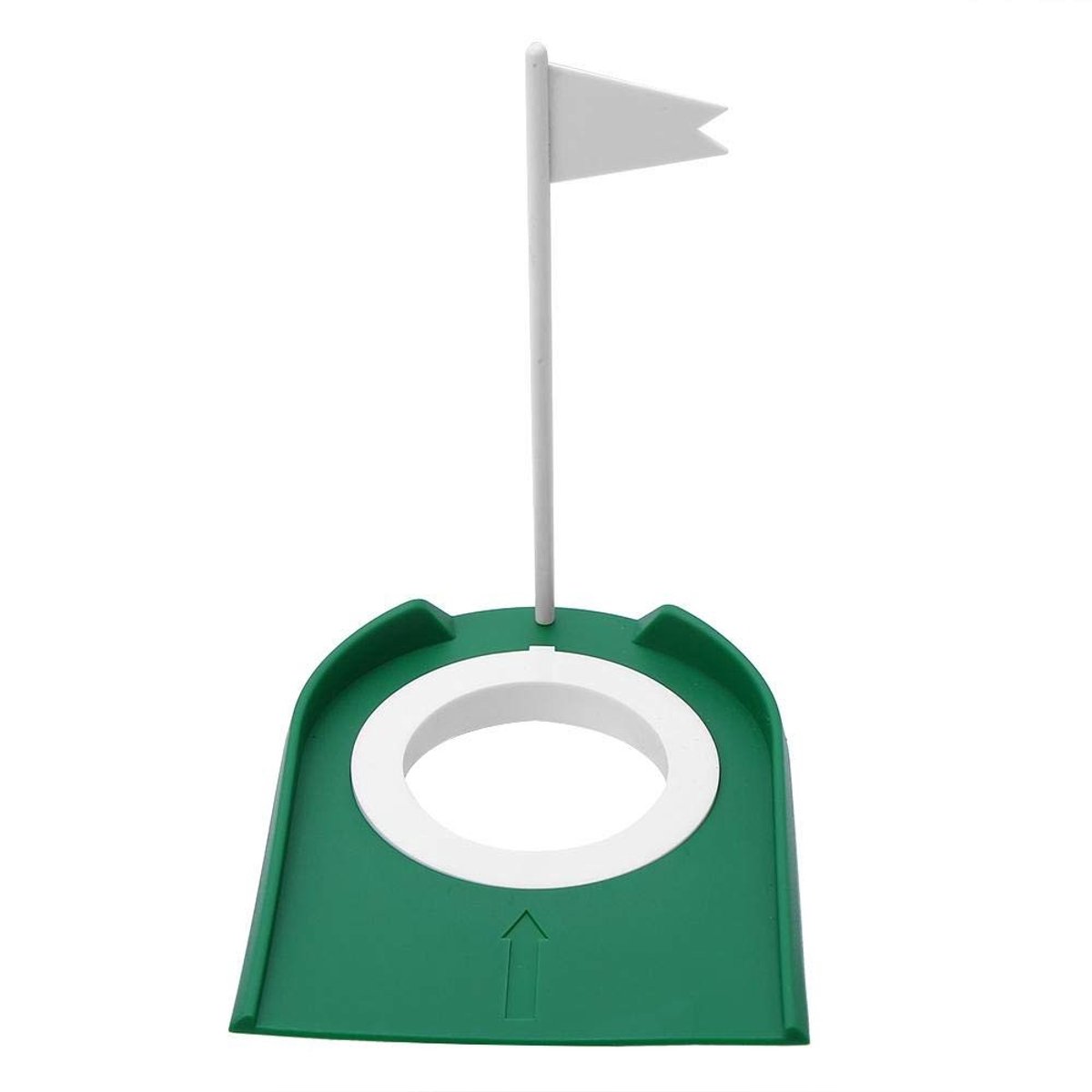 Dailygoods- Putting Cup - Kunststof Oefenhulp - Verstelbare Binnenring - Golftraining - Nauwkeurigheid Verbeteren - Perfect Cadeau - Golfputter