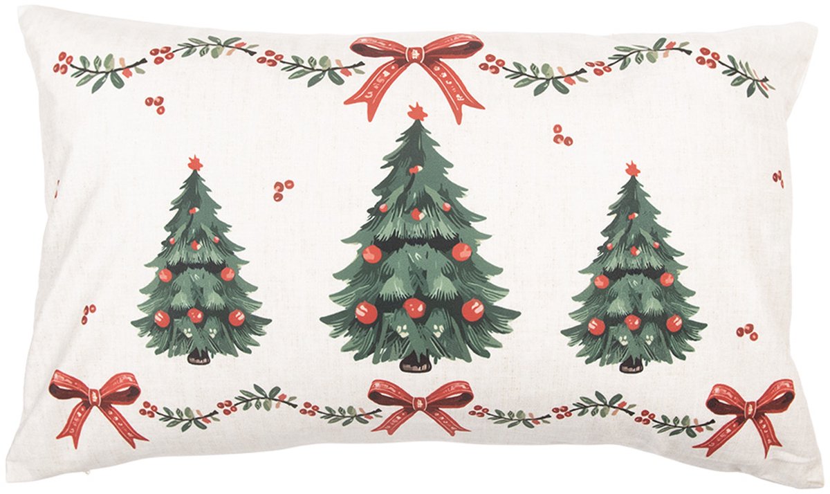 Clayre & Eef Sierkussen Beige Synthetisch Kerstboom