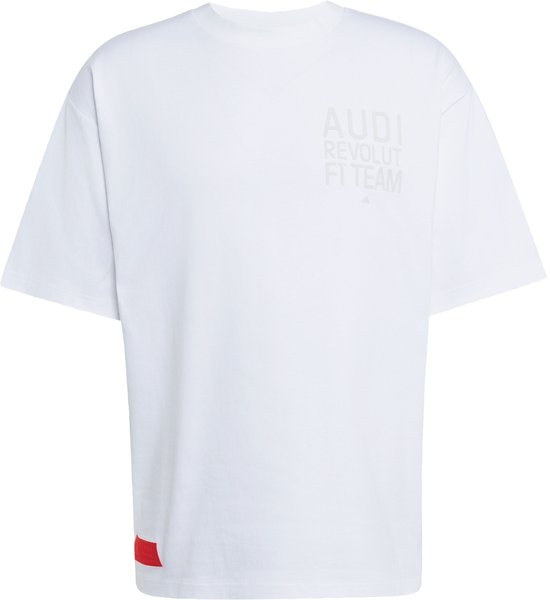 Adidas Performance Audi Revolut F1 Team Elevated Graphic Ii T-Shirt - Heren - Wit van adidas Performance — afbeelding 2