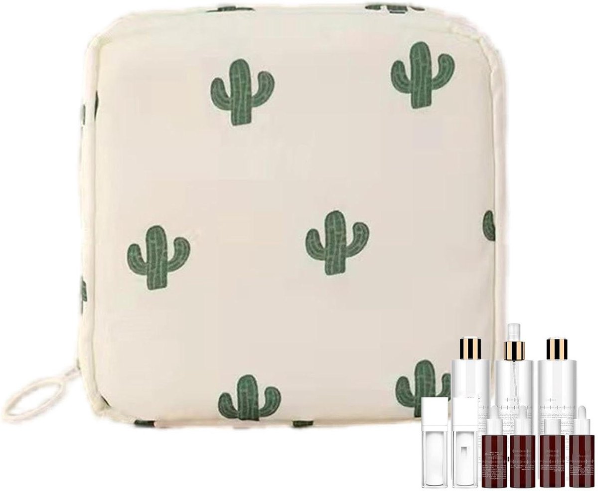 Menstruatietas - Opbergtasje - Persoonlijke Hygiëne - Waterdicht Oxford Weefsel - 12 x 12 cm - Meerkleurig