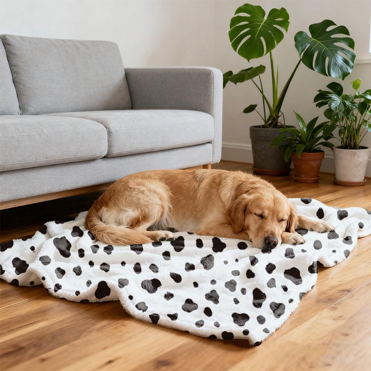 Dailygoods- Fleece Deken Zacht en Dik - Decoratieve Deken - Warm voor Bank - 150 x 130 cm - Geschikt voor Volwassenen - Machinewasbaar - Dekentje