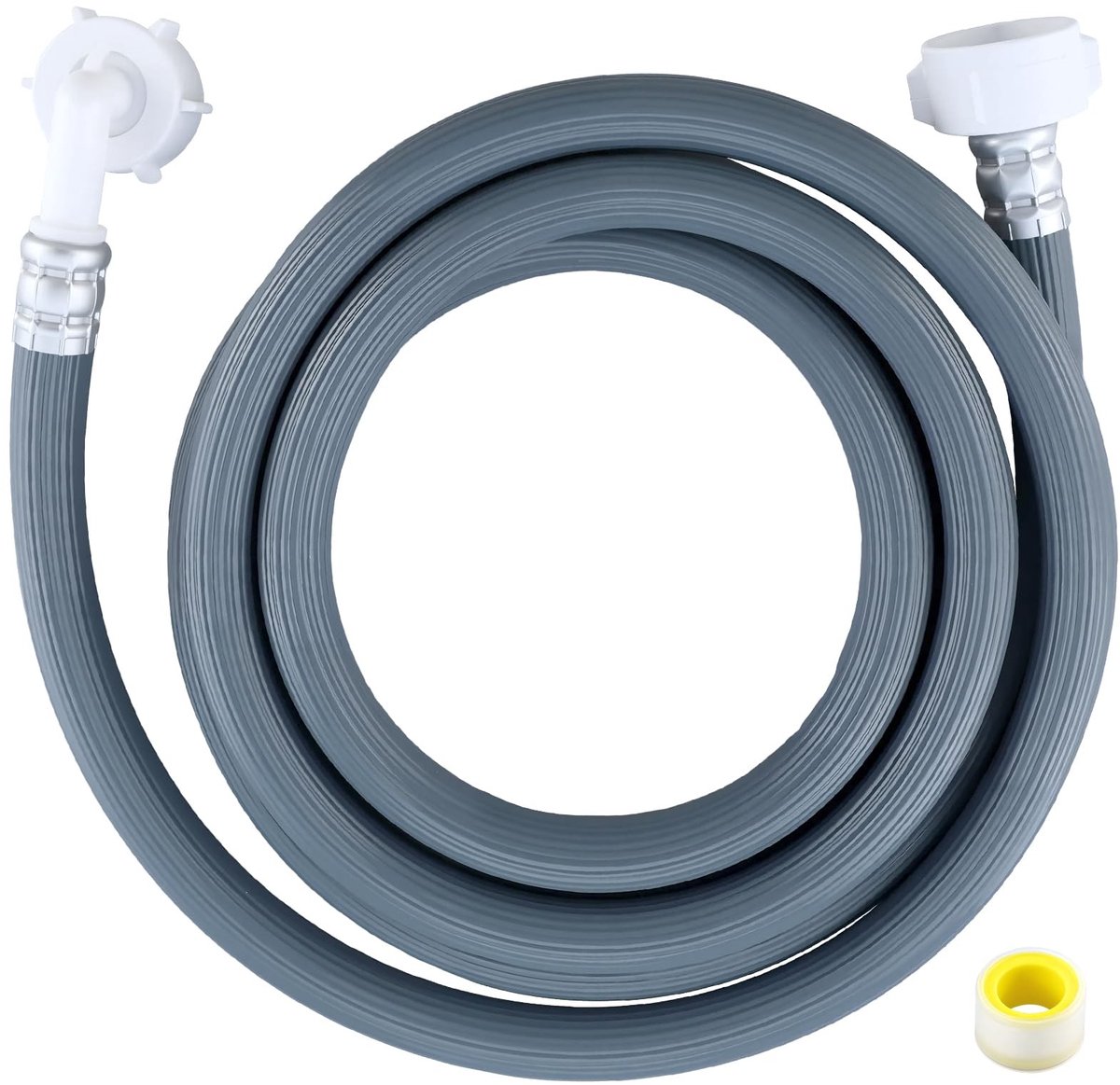 Dailygoods- Watertoevoerslang 2,5 m - Inlaat slang - 3/4 inch - Geschikt voor wasmachines/vatwassers - Duurzaam metaal - Eenvoudige installatie - Aansluitslang