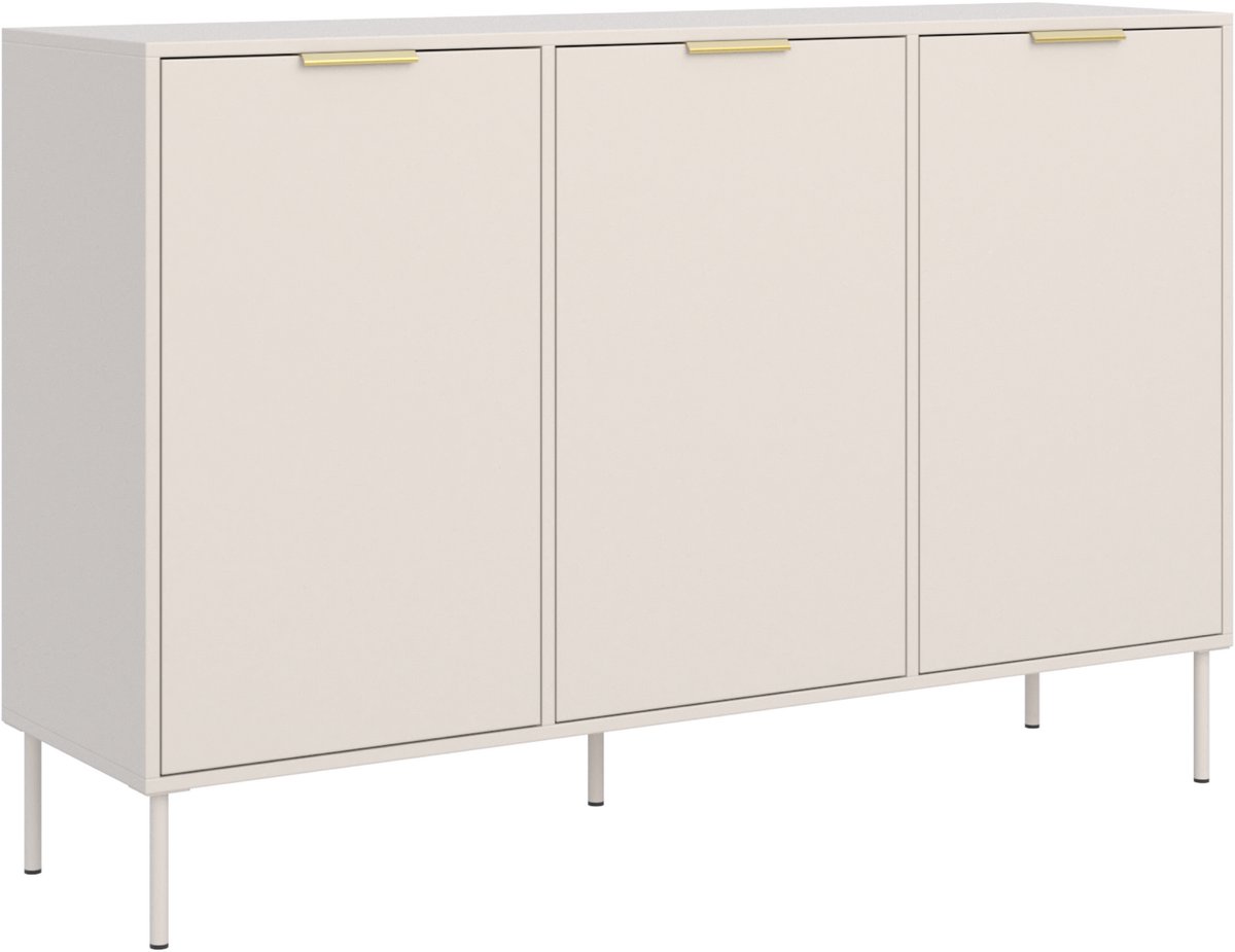 Selsey Vena - Dressoir met 3 deuren, Kasjmier, 150 cm